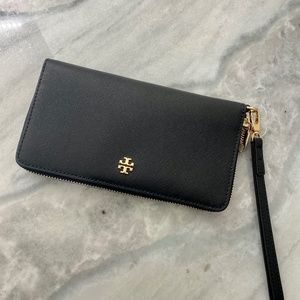 Tory Burch Black Wallet